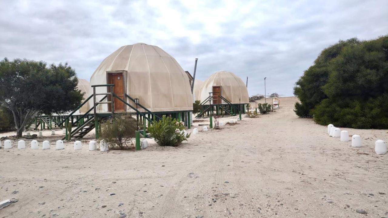 Отель Camping Las Machas Байя-Инглеса Экстерьер фото